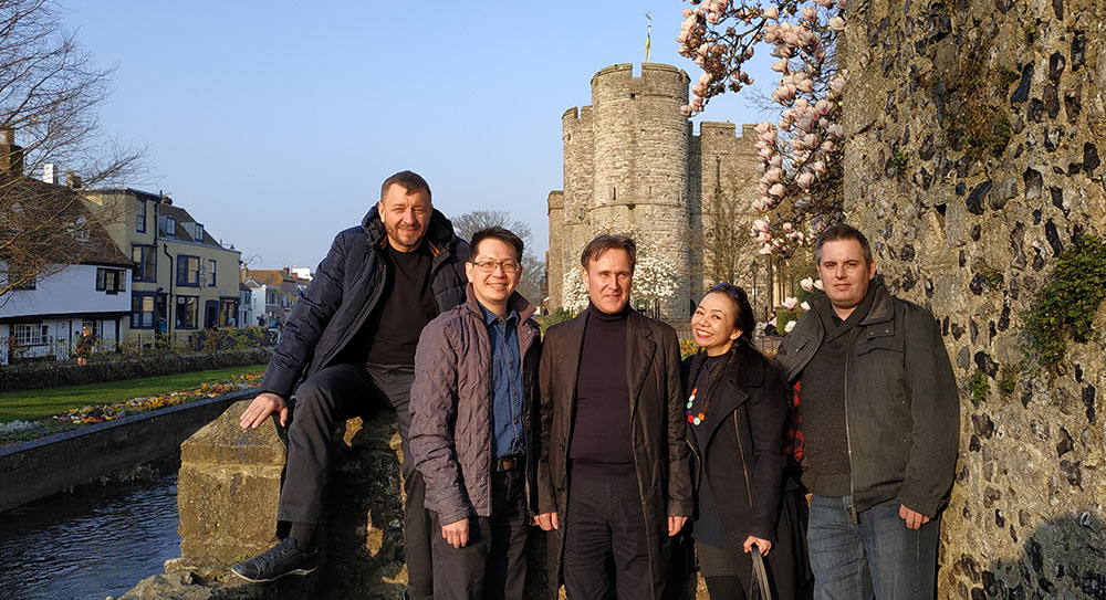 The group at Westgate Gardens